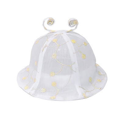 

Cute Summer Mesh Baby boy Girl Hat Beach Cap Toddler Breathable Bucket Sun Cap