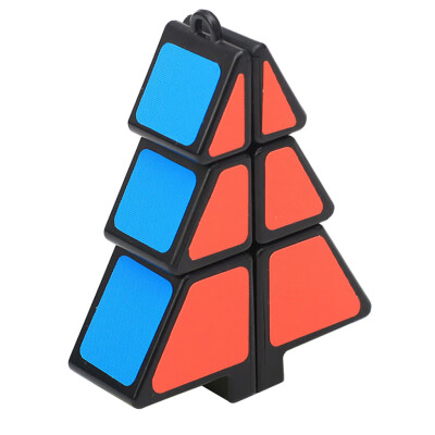 

Tailored Magic Cube 1X2X3 Christmas Tree Cube Puzzle Ultra-Smooth Magic Puzzle Xmas Gifts