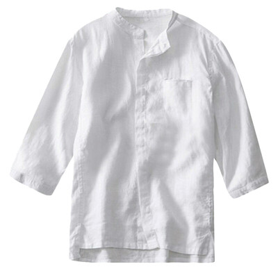 

Toponeto Fasion Mens Casual Button Shirts Slim Muscle Shirt Half Sleeve Tops Blouse Tee