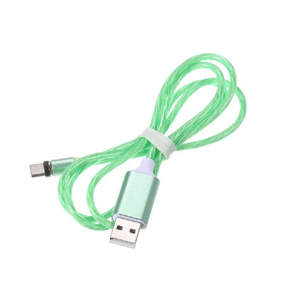 

1M LEDs Data Cable Lighting Multifunctional Dust Plug Design Mobile Phone Charging Cable with Magntetes Adsorption For iPhone iOS