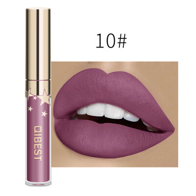 

Women Sexy Waterproof Matte Non-sticky Lip Gloss Glaze Liquid Lipstick Makeup