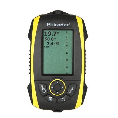 

Portable LCD Fish Finder Smart Sonar Fish Finder Sonar Transducer Fishfinder Fishing Bait Tool Fish Alarm Bottom Contour Water Tem