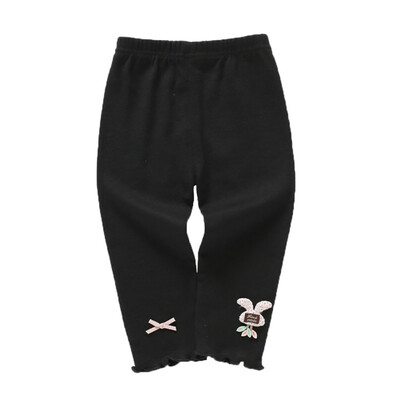 

Autumn Girls leggings Pants Cotton Leggings Elastic Waist Cartoon Animal Design Toddler Bottom