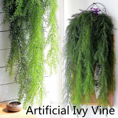 

Willstar 2PCSset Artificial Ivy Vine Fake Garden Hanging Plant Vine Home Garden Decor Party