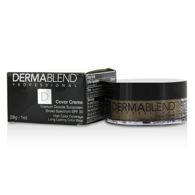 

DERMABLEND - Cover Creme Broad Spectrum SPF 30 High Color Coverage - Cafe Brown 28g1oz