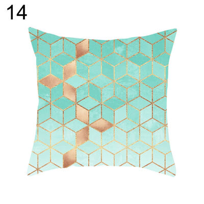 

Mint Green Series Pillow Case Sofa Waist Throw Cushion Cover Home Office Decor