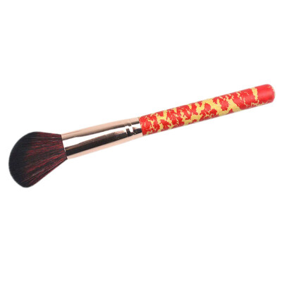 

Synthetic Hair Wooden Crack Handle Powder Makeup Brushes Powder Blusher Brushes Cosmetic Beauty Tool