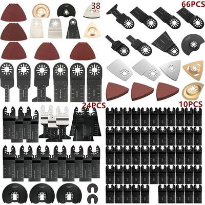 

663824105PCS Saw Blades Mix Oscillating Wood Cutting Tool for Fein Multimaster Dremel Makita Bosch Rockwell
