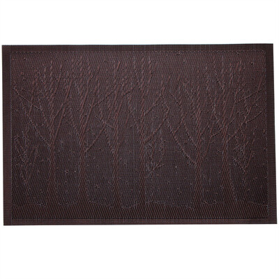 

Toponeto Christmas Placemat Woven Non-slip PVC Insulation Placemat Washable Table Mats