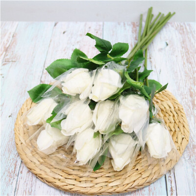 

〖Follure〗Home Office Artificial Flower Moisturizing Rose Decorations Ornaments Gifts