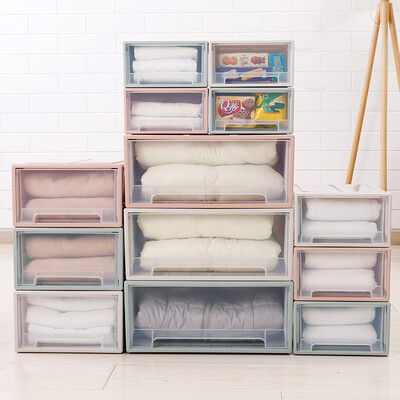 

Easy diffuse 32L storage box drawer type wardrobe storage box storage box clothes storage cabinet storage box Nordic rice
