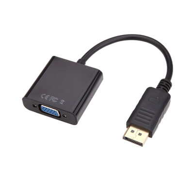 

Hot-selling 1080p DP DisplayPort Male to VGA Female Converter Adapter Cable