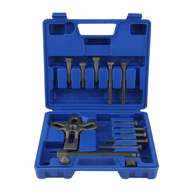 

13pcs Car Steering Wheel Puller Vehicle Compressor Remover Set Lock Plate Removal Repair Tool Kit