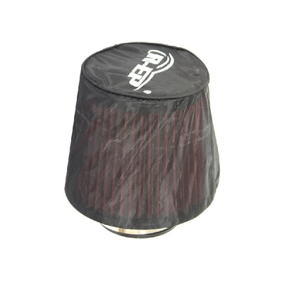 

Universal Air Filter Protective Cover Waterproof Oilproof Dustproof for High Flow Air Intake Filters Black