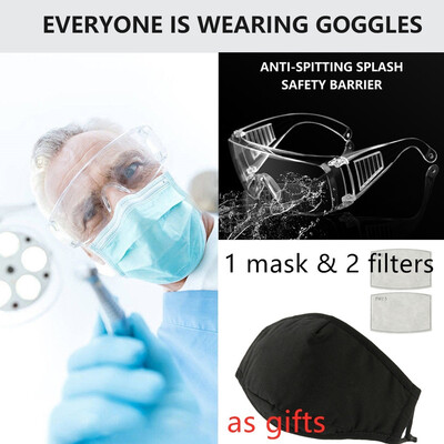 

Anti-splitting Goggles Safety Glass Dustproof Sandproof Prevent Spatter