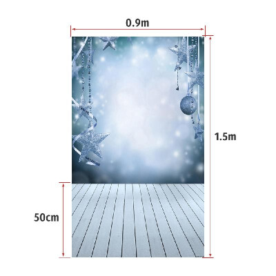 

Andoer 15 09m49 30ft Backdrop Photography Background Twinkle Moon Star Wood Floor Picture for DSLR Camera Children Newbor