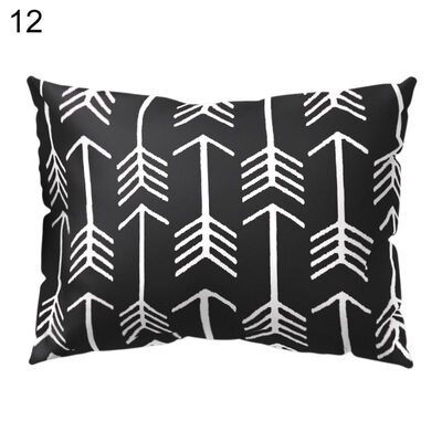 

Geometric Pattern Heart Cross Throw Pillow Case Cushion Cover Sofa Bed Car Decor