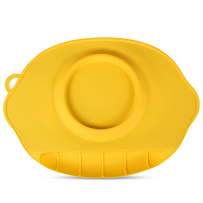 

Waterproof Baby Kid Dishes Bowl Infant Training Feeding Plate Tray Food Dish Children Tableware Silicone Suction Plate