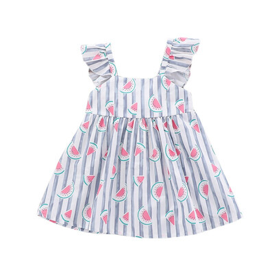 

Summer Kids Dress For Girls Clothes Casual Baby Girl Sleeveless Bow-knot Cute Princess Dresses Kids Toddler Clothes