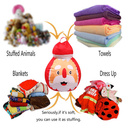 

Tailored Kids Cartoon Christmas Toy Storage Bean Bag Soft Pouch Animal Fabric Chair