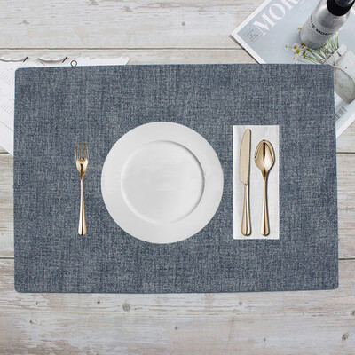 

Toponeto Placemats Heat-Resistant Placemats Stain Resistant Anti-Skid Washable