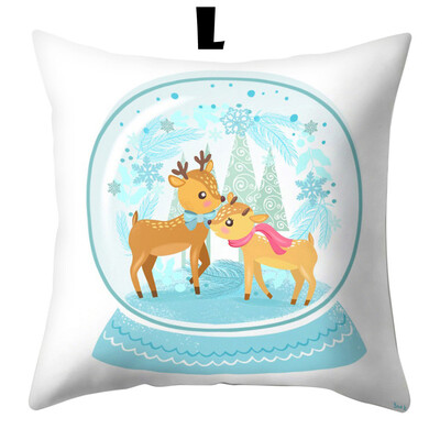 

〖Follure〗Cotton Linen Christmas Pillow Case Sofa Car Throw Cushion Cover Home Decor
