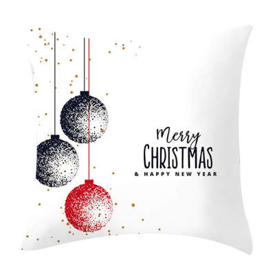 

Pillowcases Christmas Sofa Bed Home Decor Throw Pillow Case christmas decorations for home