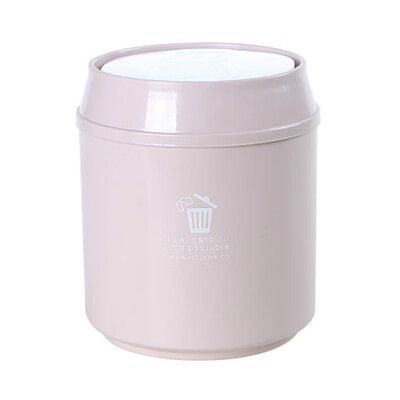 

Mini Small Waste Bin 3 colors Desktop Garbage Basket Detachable Cover Waste Bins Trash Can Press Type for Home Living Room