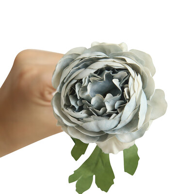 

Gobestart Artificial Fake Western Rose Flower Peony Bridal Bouquet Wedding Home Decor BU