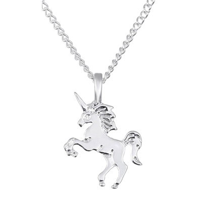 

Jewelry Magical Unicorn Horse Alloy Clavicle Statement Necklace Women Girl Choker Necklace Pendant Necklace