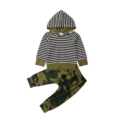 

2Pcs Newborn Toddler Kids Baby Boy Clothes Tshirt Top Pants Trousers Outfit New