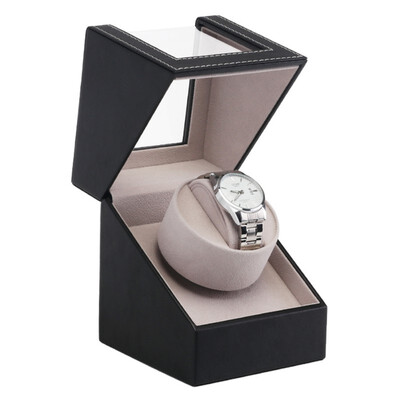 

Watch Box PU Leather Adjustable Pillow Anti-static Self-Winding Automatic Mechanical Holder Storage Container Case