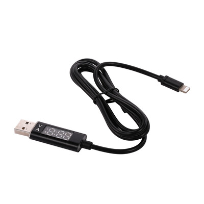 

Lightning Charging Cable USB Data Cable USB Charging Cord 1M Current Voltage Display for iPhone iPad