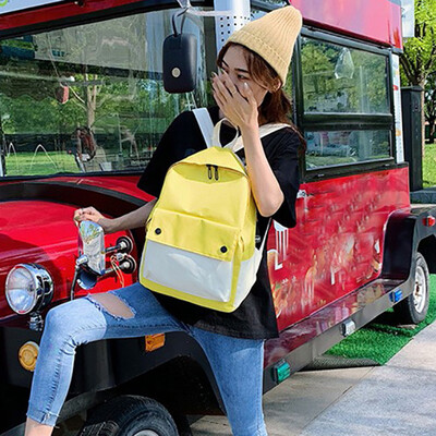 

Tailored New Fashion Women Large-capacity Campus Personality Simple Bag Travel Backpack