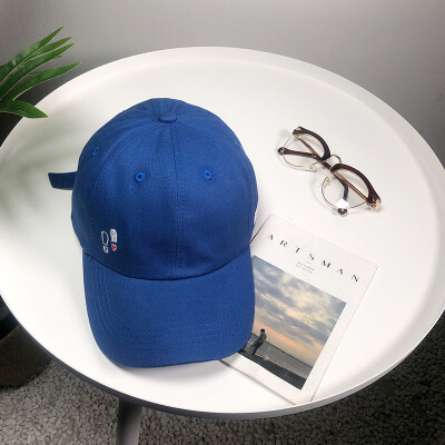 

Ms Pau autumn&winter fashion 100 pure cotton embroidery baseball cap Korean tide casual sports letter duck tongue cap