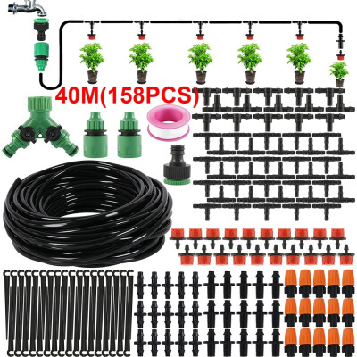 

2540m DIY Micro Drip Irrigation Sprinkler System Plant Self Watering Dripper Garden Hose Kits