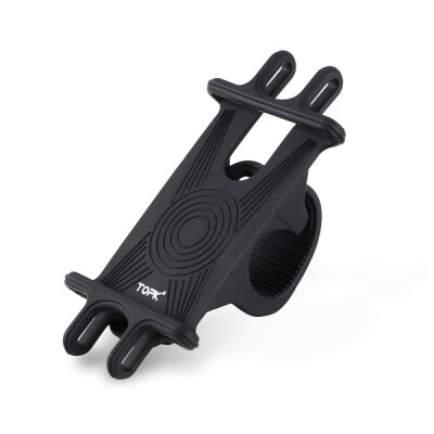 

TOPK Bike Phone Holder for iPhone xs max xr 8 7 Universal Adjustable Silicone Bicycle Handlebar Stand for Samsung Xiaomi Huawei