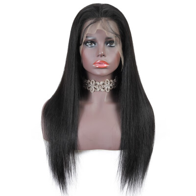 

Amazing Star Straight Hair 360 Lace Frontal Wigs Human Hair Wigs with Baby Hair Brazilian Virgin Hair 360 Lace Frontal Wigs