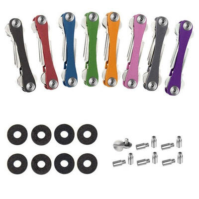 

Aluminium Key Holder Keyring Organizer Pocket Keychain Pocket Tool