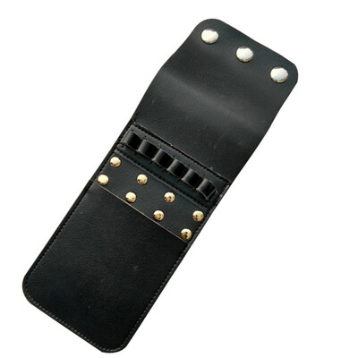 

1x Single Layer Archery Arrow Quiver Holder Bag Pouch Black For Holding 6 Arrows