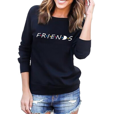 

Casual long-sleeved loose tops autumn long-sleeved round neck womens dress shirt casual fun simple multi-color womens clothing
