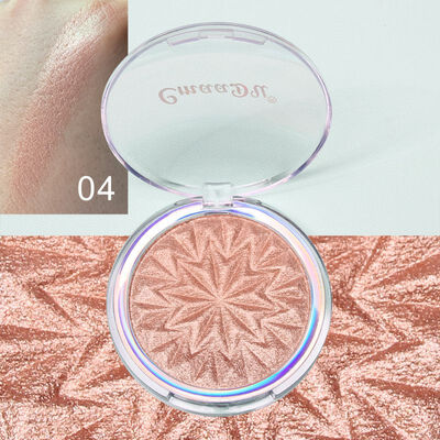 

8 Colors Baked Highlighter Powder All Over Shimmer blush Powder eyeshadow Texture Water-proof Silver Shimmer Light Beauty makeup