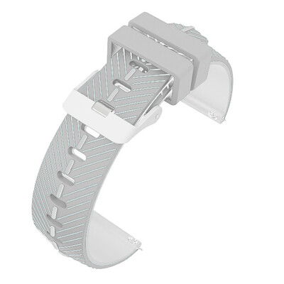 

〖Follure〗DoubleColorSilicone WatchBand Wrist Straps Bracelet For Huami 2TicWatchPro 22mm