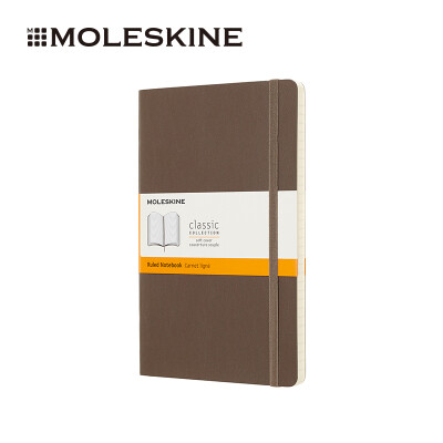 

MOLESKINE Classic Notebook Business Office Stationery Conference Notepad New Color Series Soft Surface Large Horizontal Hand Account Light Coffee Color 5512