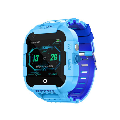 

Kids Smart Watch SIM Phone With GPS Track Voice Video Chat Two-Way Call SOS Button