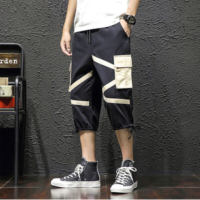 

Gobestart Mens Summer New Style Fashion Outdoor Sports Multi-Pocket Overalls Pants