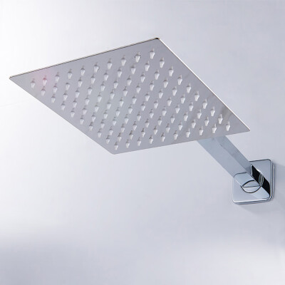 

4681012 Inch Rain Shower Head High Pressure Stainless Steel Bath Square Shower Head Faucet Accessory