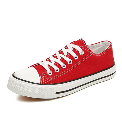 

Rolccgio Fashion Canvas Shoes Women Flat Single Shoe Casual Lace up