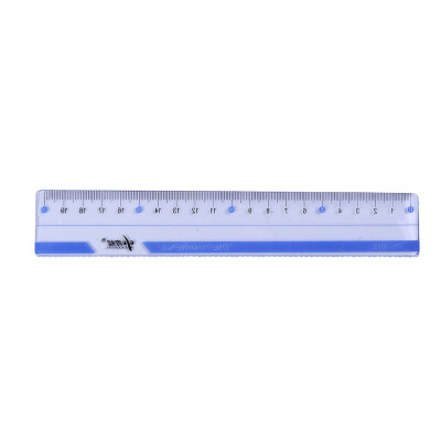 

Toponeto Clear Plastic Straight Ruler Plastic Measuring Tool for Student School Office