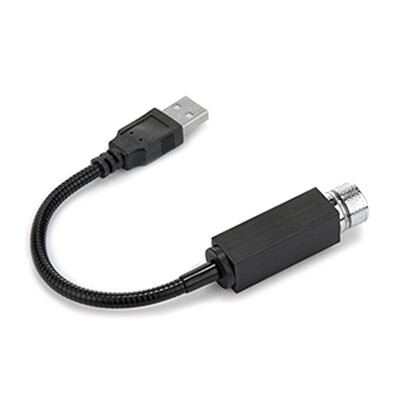 

Black USB Car Atmosphere Lamp Interior Ambient Star Night Light LED Projector US